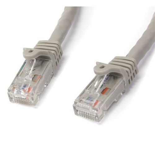 Cable de Red de 2,1m Cat6 RJ45 sin Enganches Gris