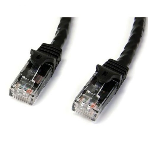 7.62m Cat6 UTP cable de red 7,62 m Negro