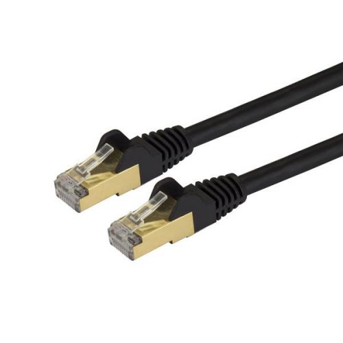 C6ASPAT3BK cable de red 0,9 m Cat6a S/UTP (STP) Negro