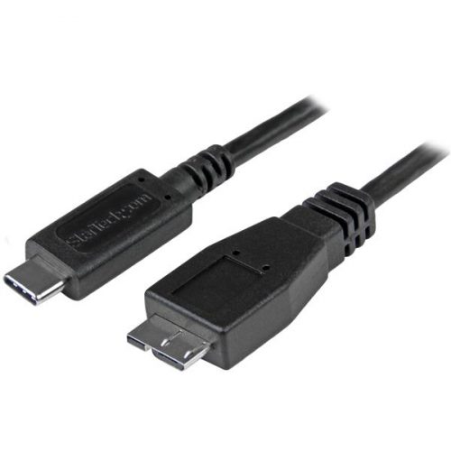 Cable Adaptador de 50cm  USB-C a Micro USB-B - USB 3.0