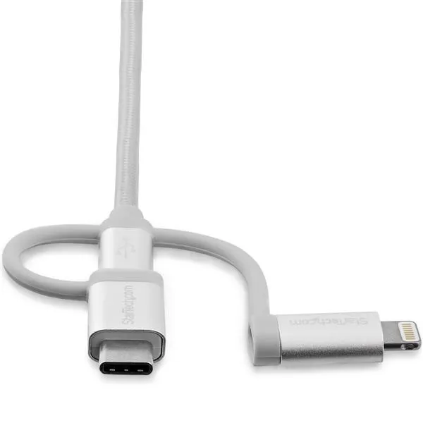 Cable de 2m USB Multi Carga - Lightning, USB C, Micro USB - Imagen 6