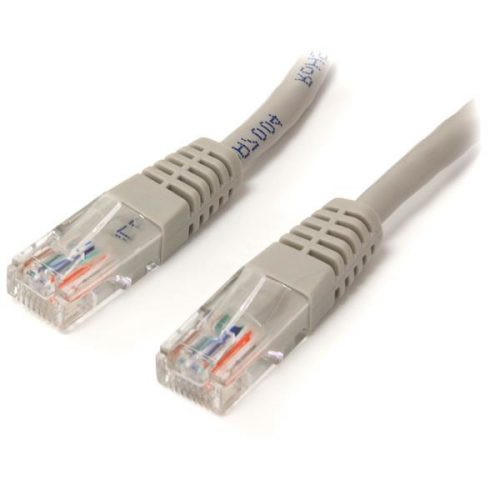 Cable de Red StarTech Fast Ethernet Cat5e Moldeado Gris 3m