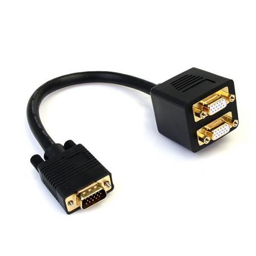 Cable Divisor de Video de 30cm VGA a 2x VGA – M/H