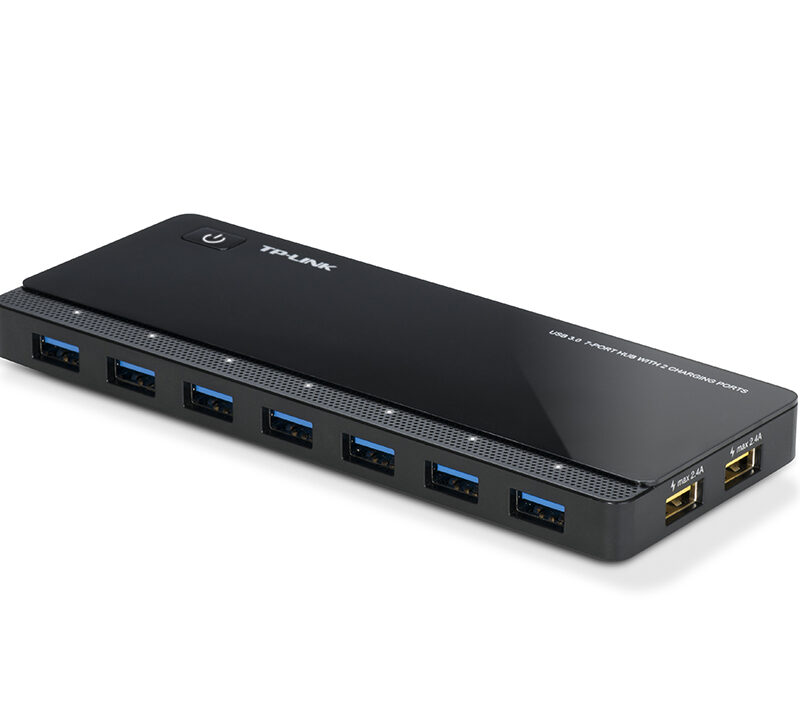 Hub USB Tp-Link UH720 7 Puertos USB 3.0 y 2 puertos de carga