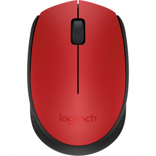 Mouse inalámbrico Logitech M170 - Rojo