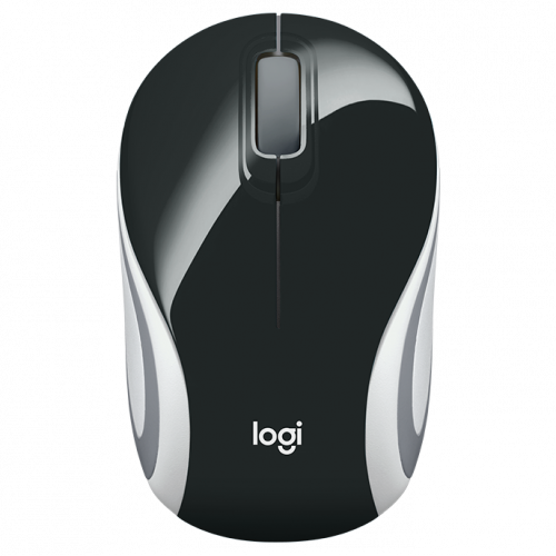 Mouse Inalambrico Logitech M187 Extrapequeño Negro