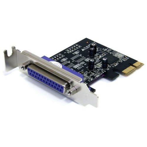 Tarjeta PCIe Paralelo de 1 Puerto Perfil Bajo