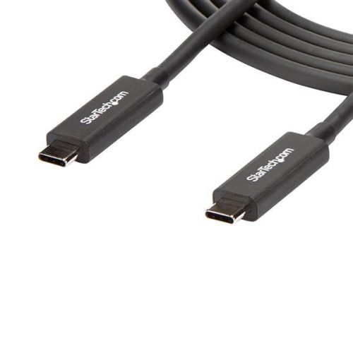 Cable de 2m Thunderbolt 3 USB C 40Gb Compatible USB