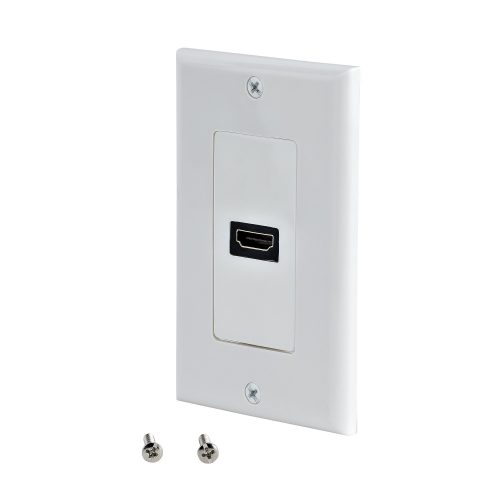 HDMIPLATE placa de pared y cubierta de interruptor Blanco