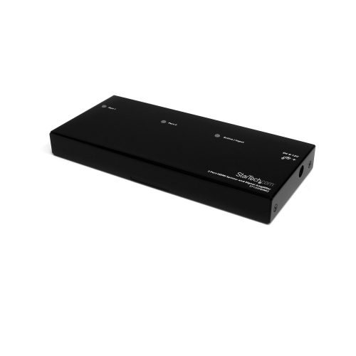Multiplicador HDMI de 2 puertos amplificador con Audio