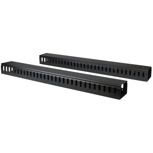 Gestor Organizador Vertical de Cables con Lengüetas 0U 1,8m
