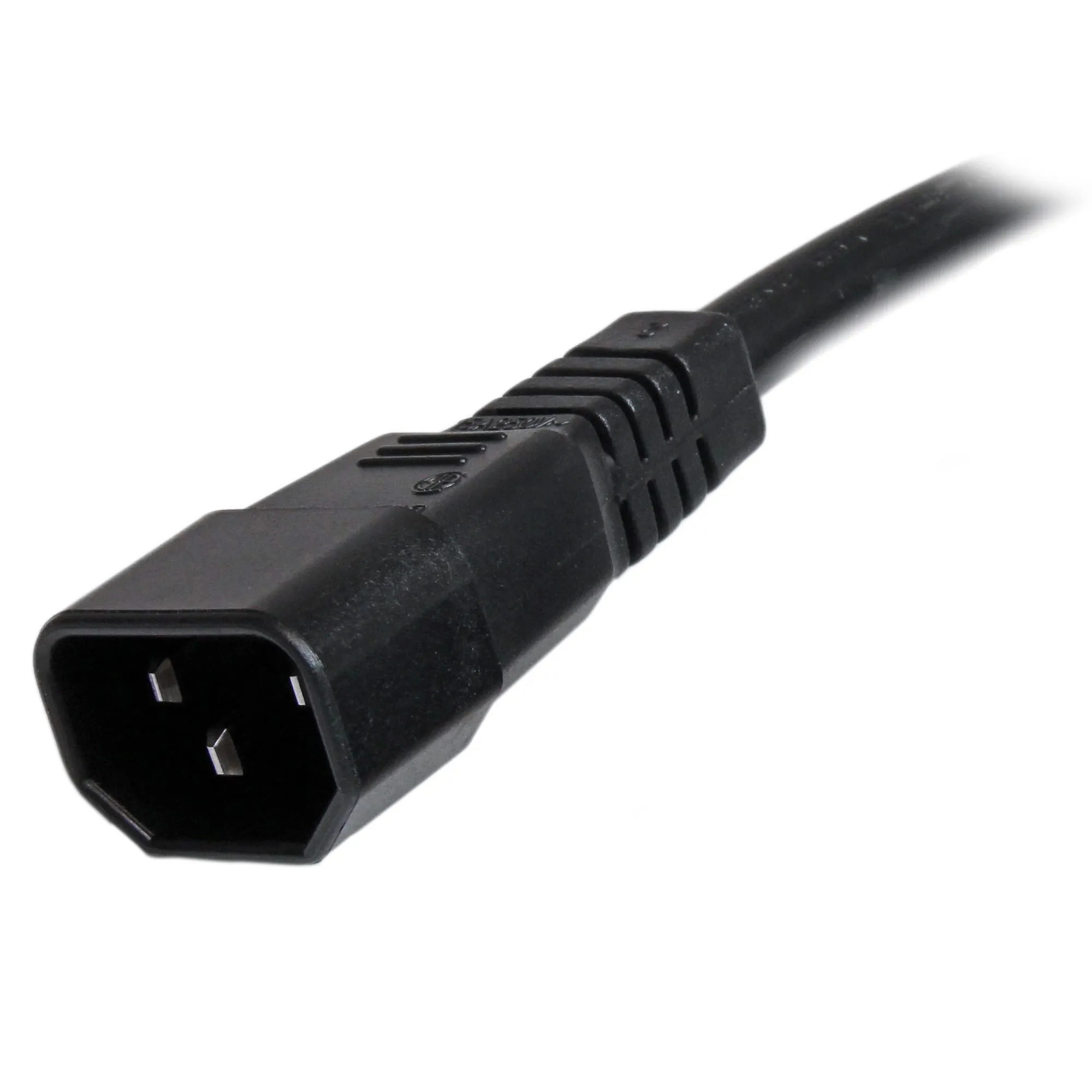 Cable C14 a C15 de 1,8mts para Servidor UPS 14 AWG - Imagen 2