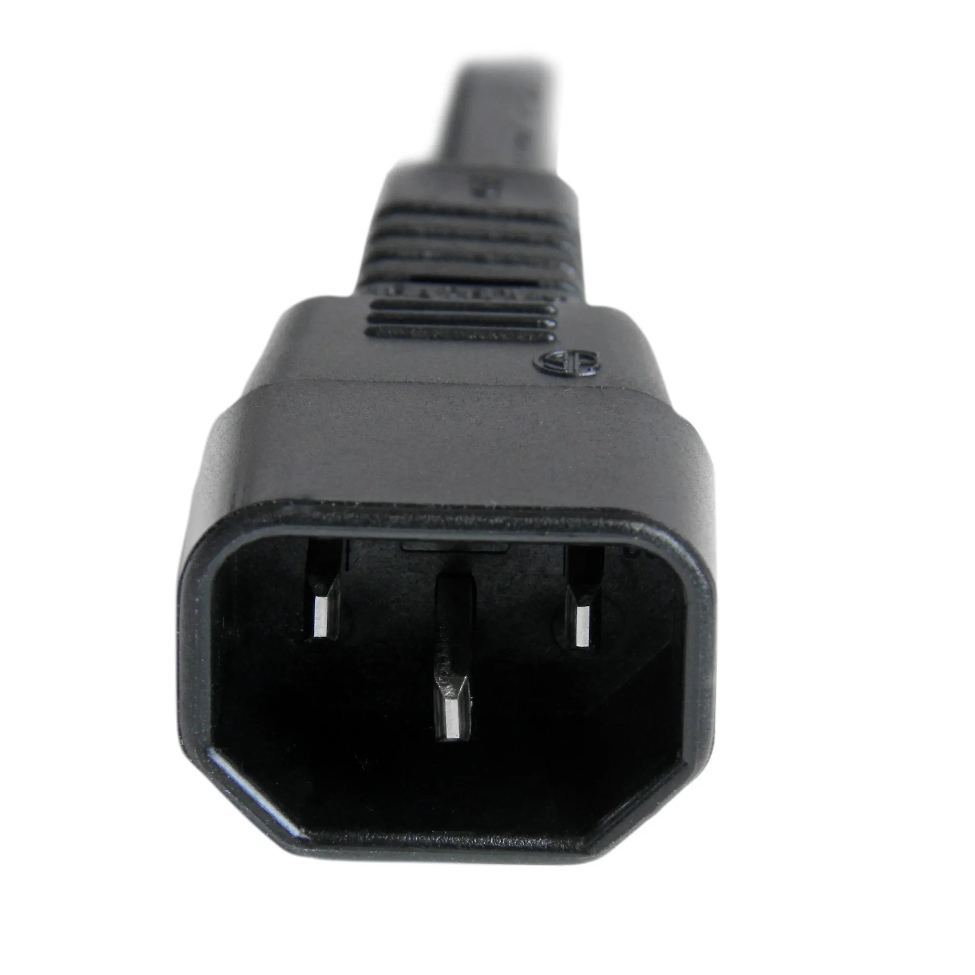 Cable C14 a C15 de 1,8mts para Servidor UPS 14 AWG - Imagen 3
