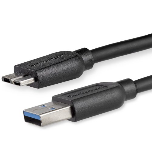 Cable micro USB 3.0 delgado de 2m