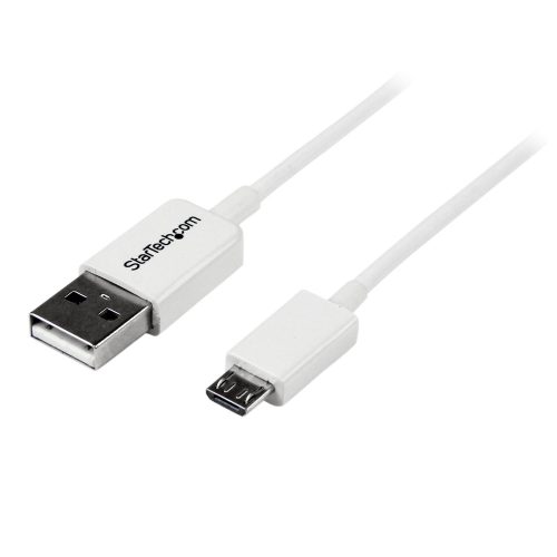 Cable Micro USB (blanco) - A a Micro B