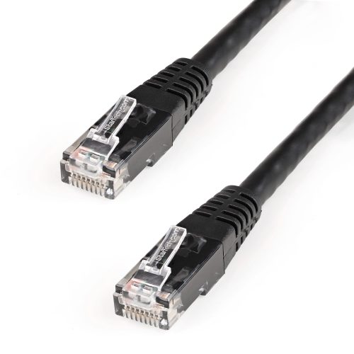 C6PATCH10BK cable de red 3 m Cat6 U/UTP (UTP) Negro