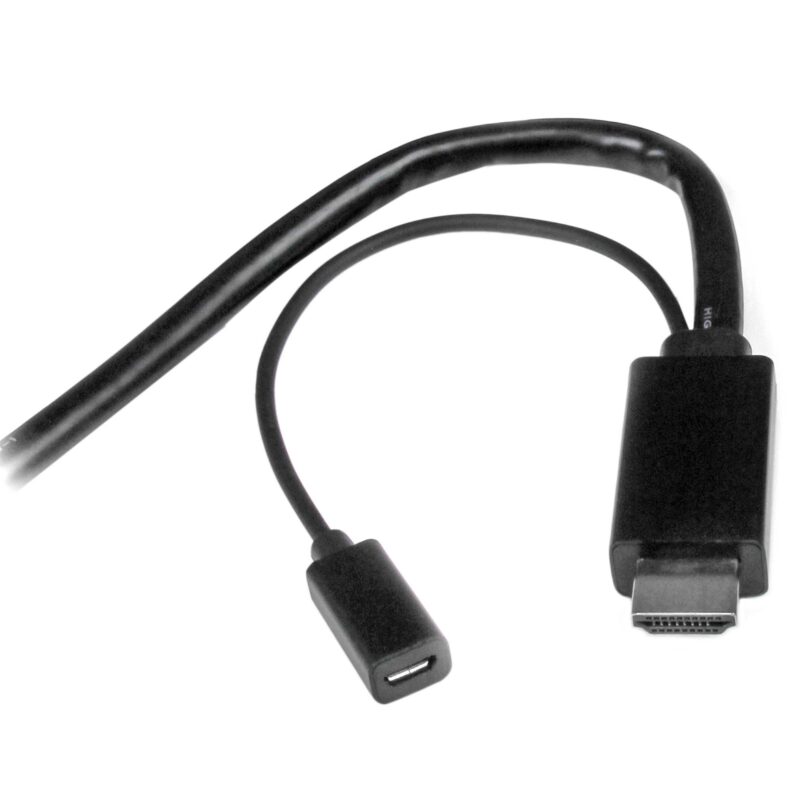 Conversor HDMI DisplayPort Mini DisplayPort a HDMI Cable 2m - Imagen 2