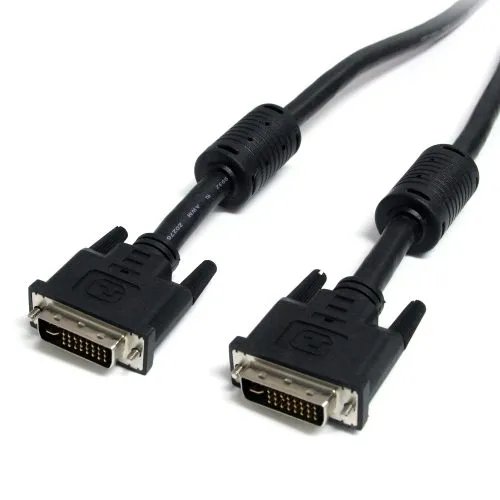 Cable 3m para Monitor DVI-I de Doble Enlace 2x Macho
