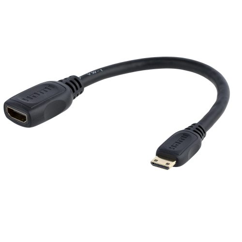 Cable Adaptador HDMI de alta velocidad 12cm HDMI Mini HDMI