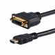 Adaptador Conversor de Video HDMI Macho a DVI-D Hembra