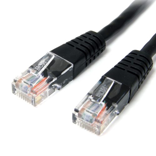 Cable 3m Red Fast Ethernet Cat5e UTP RJ45 Patch Negro