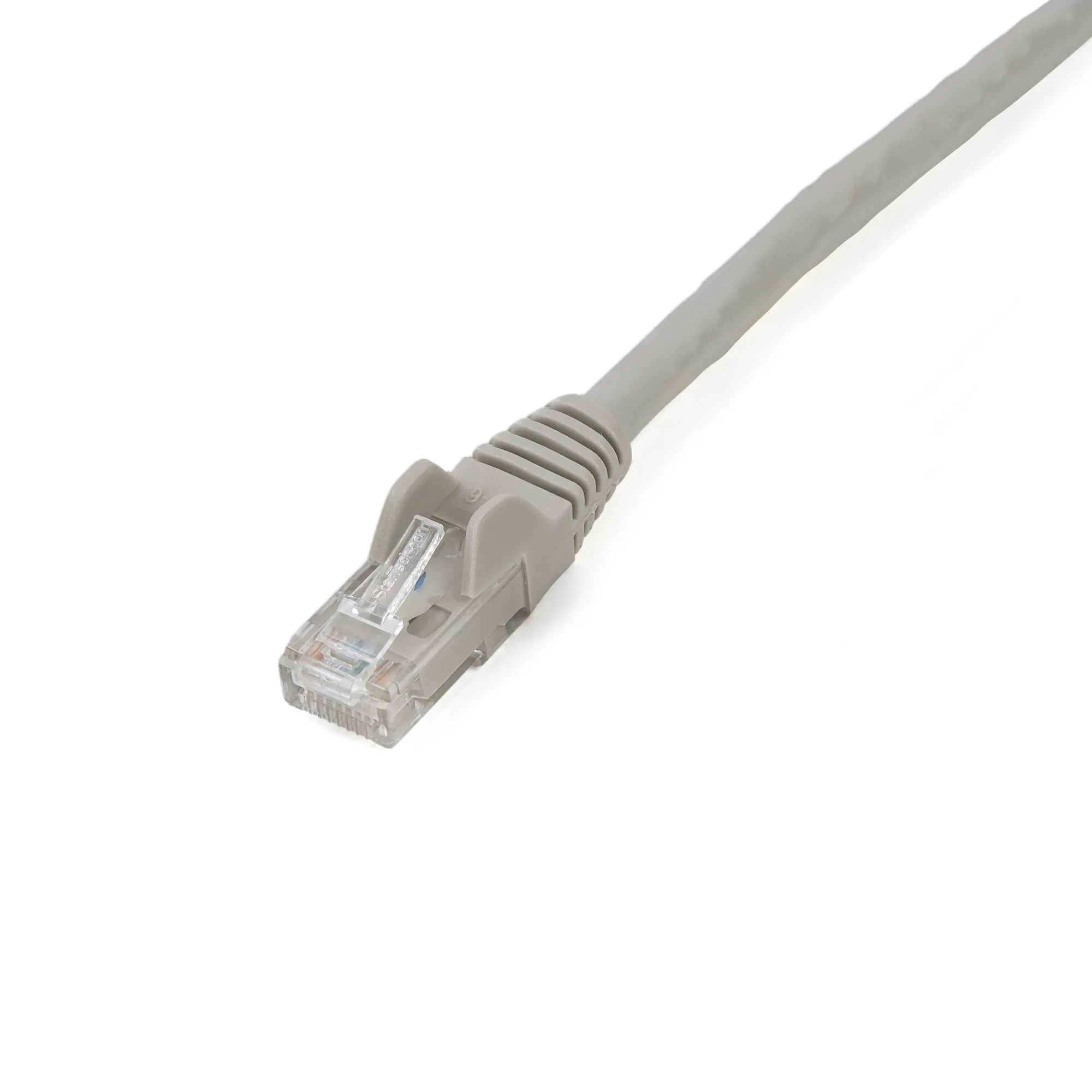 Cable 2m Gris de Red Gigabit Cat6 Ethernet RJ45 Snagless - Imagen 2