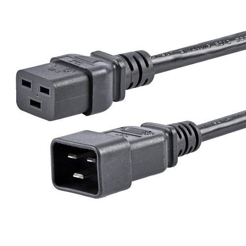 Cable de 1,8m C19 a C20 servicio pesado corriente PC
