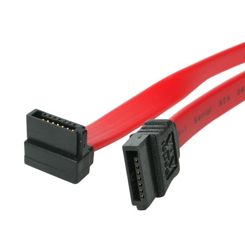 Cable de 60cm Serial ATA SATA a SATA de Ángulo Recto
