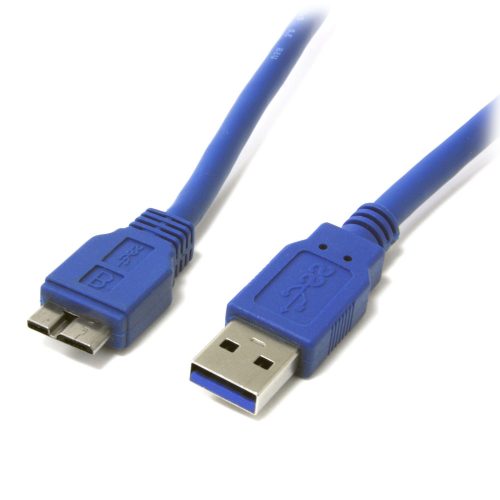 Cable 30cm USB 3.0 Super Speed USB A Macho Micro USB B Macho