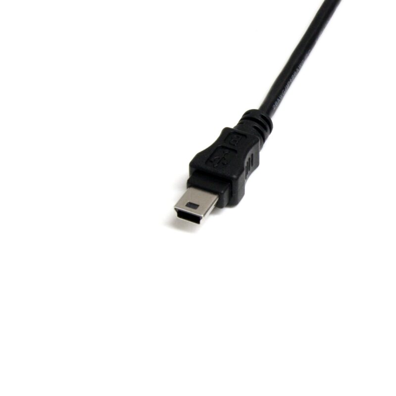 Cable Mini USB 2.0 (30 cm) - USB A a Mini B H/M - Imagen 2