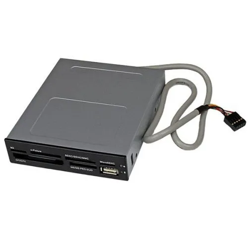 Adaptador Bahia Frontal 3.5 Lector Tarjetas Memoria Flash