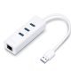 Adaptador USB Tp-Link UE330 Ethernet Gigabit y Hub USB