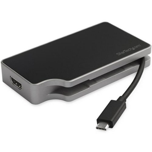 Adaptador USB-C Multipuertos HDMI y VGA - PD 95W, 4K