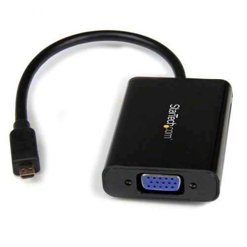 Adaptador Micro HDMI® a VGA con Audio