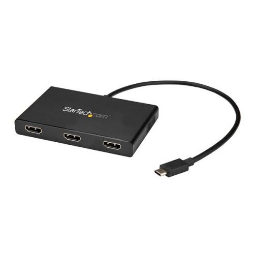 MSTCDP123HD Adaptador gráfico USB 3840 x 2160 Pixeles Negro