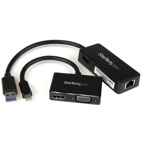 Juego de Adaptadores Mini DP HDMI o VGA Ethernet Surface
