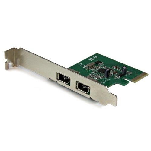 Tarjeta PCIe de 2 FireWire 1394a - Adaptador PCI-E FW400