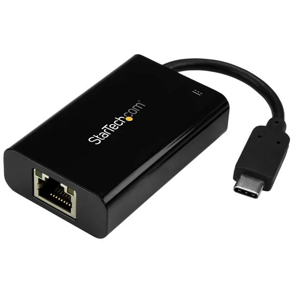 Adaptador USB-C de Red Ethernet Gigabit con Entrega Potencia