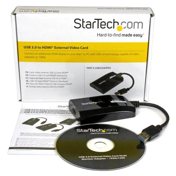 Adaptador Grafico Externo USB 3 a HDMI HD DisplayLink Mac PC - Imagen 4