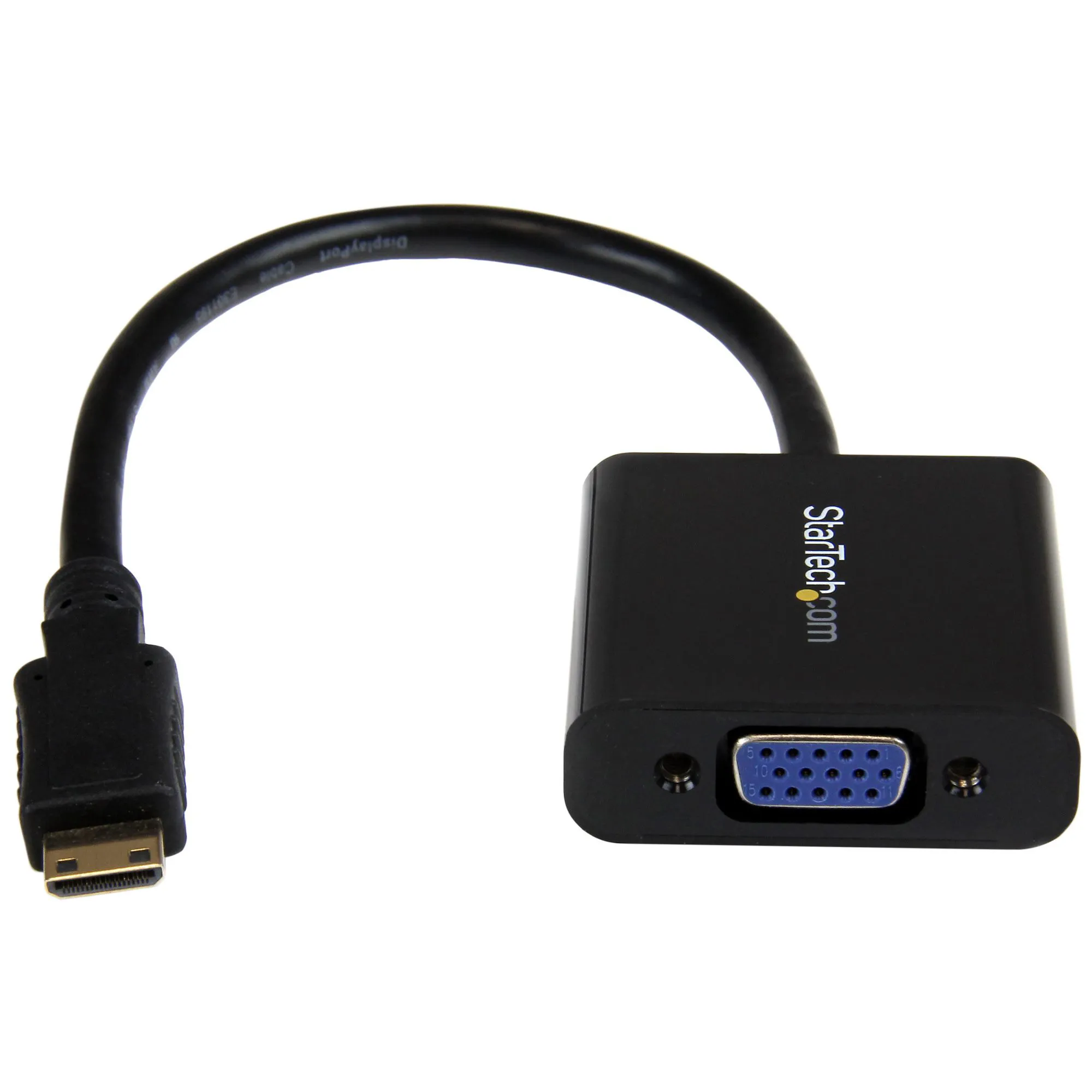 Adaptador Conversor Mini HDMI a VGA Full HD StarTech