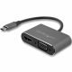 Adaptador USB-C a VGA y HDMI 2 en 1 4K 30Hz StarTech