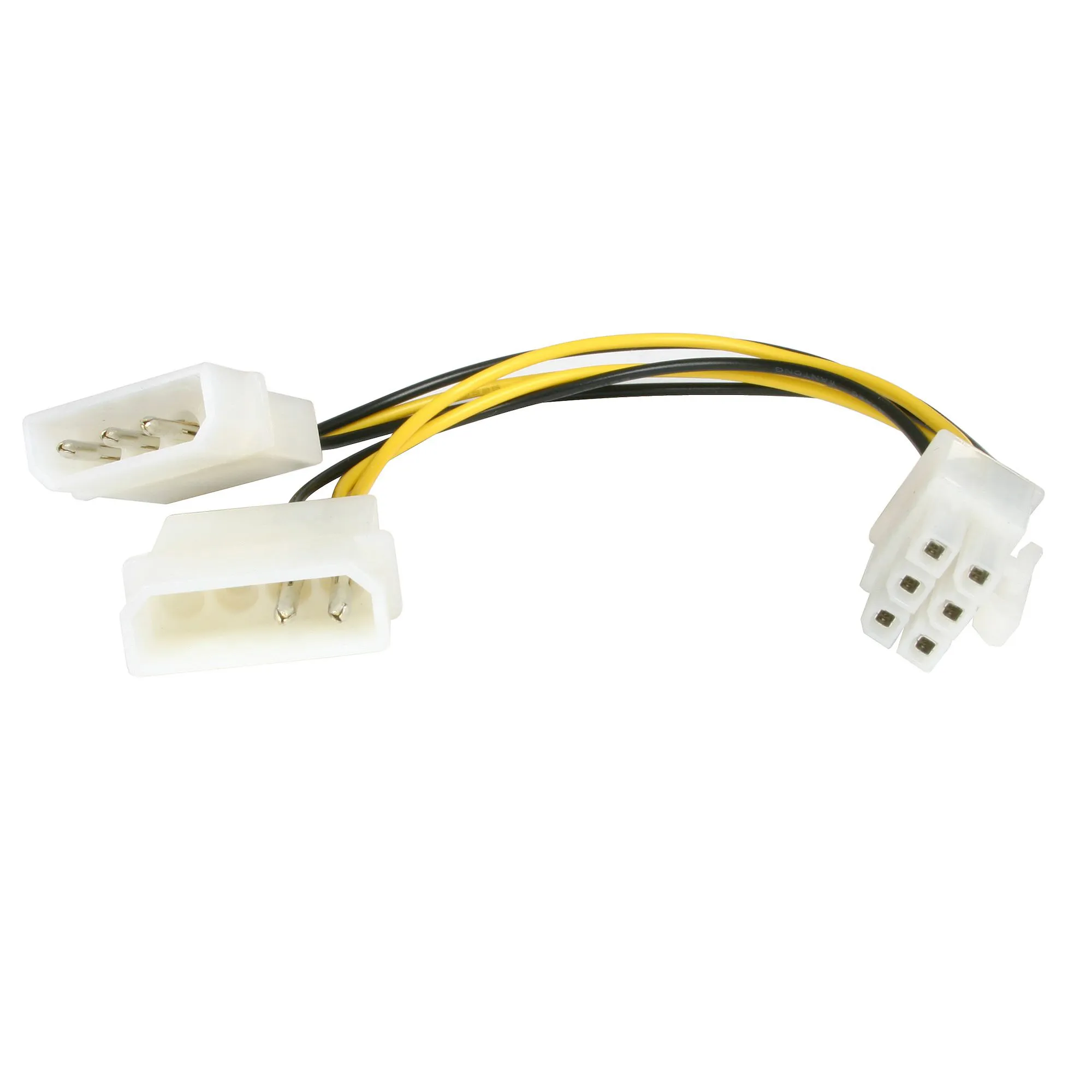 Cable 15cm Adaptador LP4 a PCI Express 6 Pin Tarjeta Gráfica