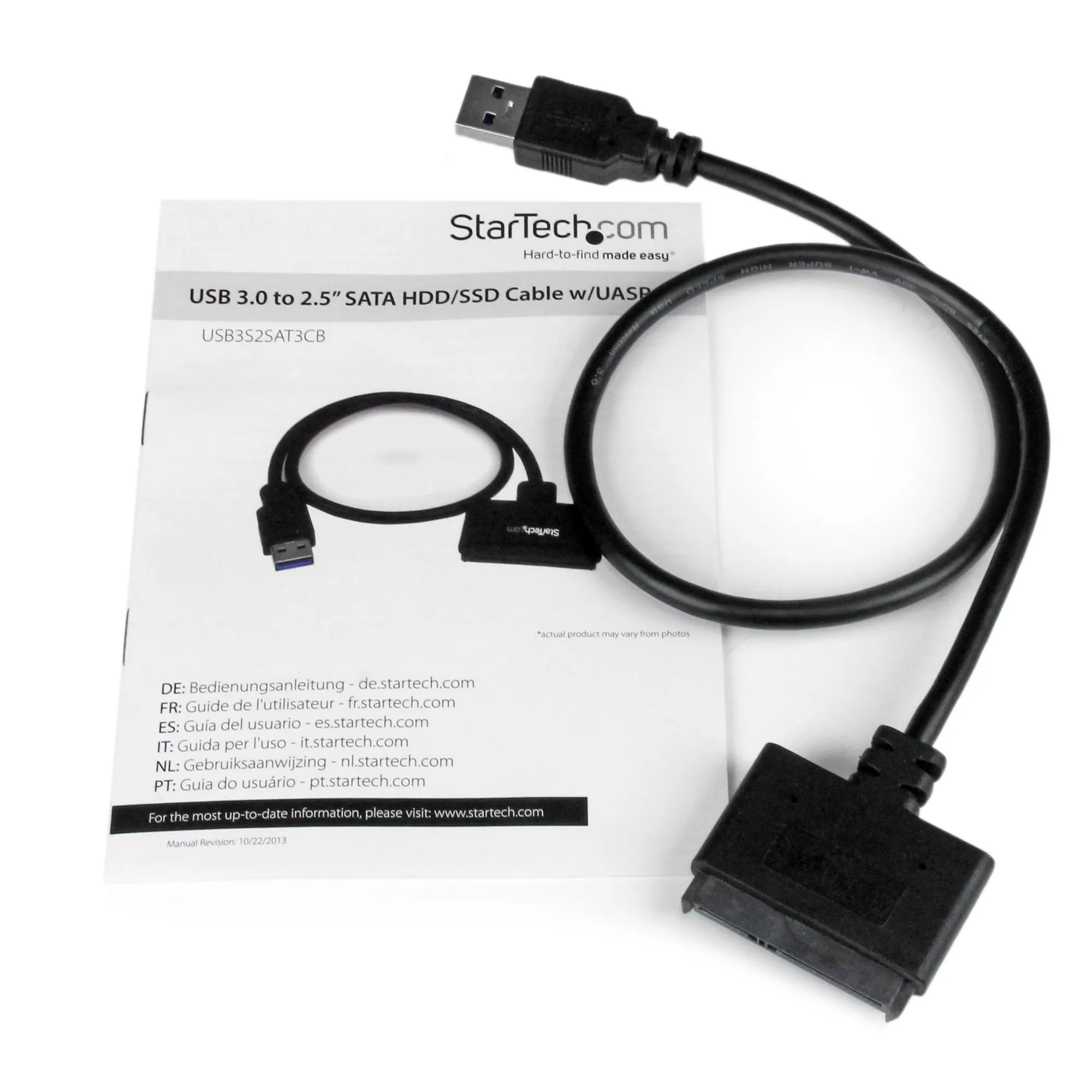 Cable Adaptador SATA a USB 3.0 con UASP StarTech - Imagen 4
