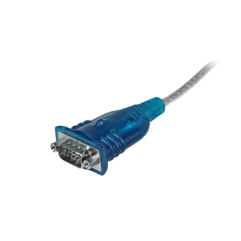Cable Adaptador USB a Serial RS232 de 1 Puerto Serial DB9 - Imagen 2