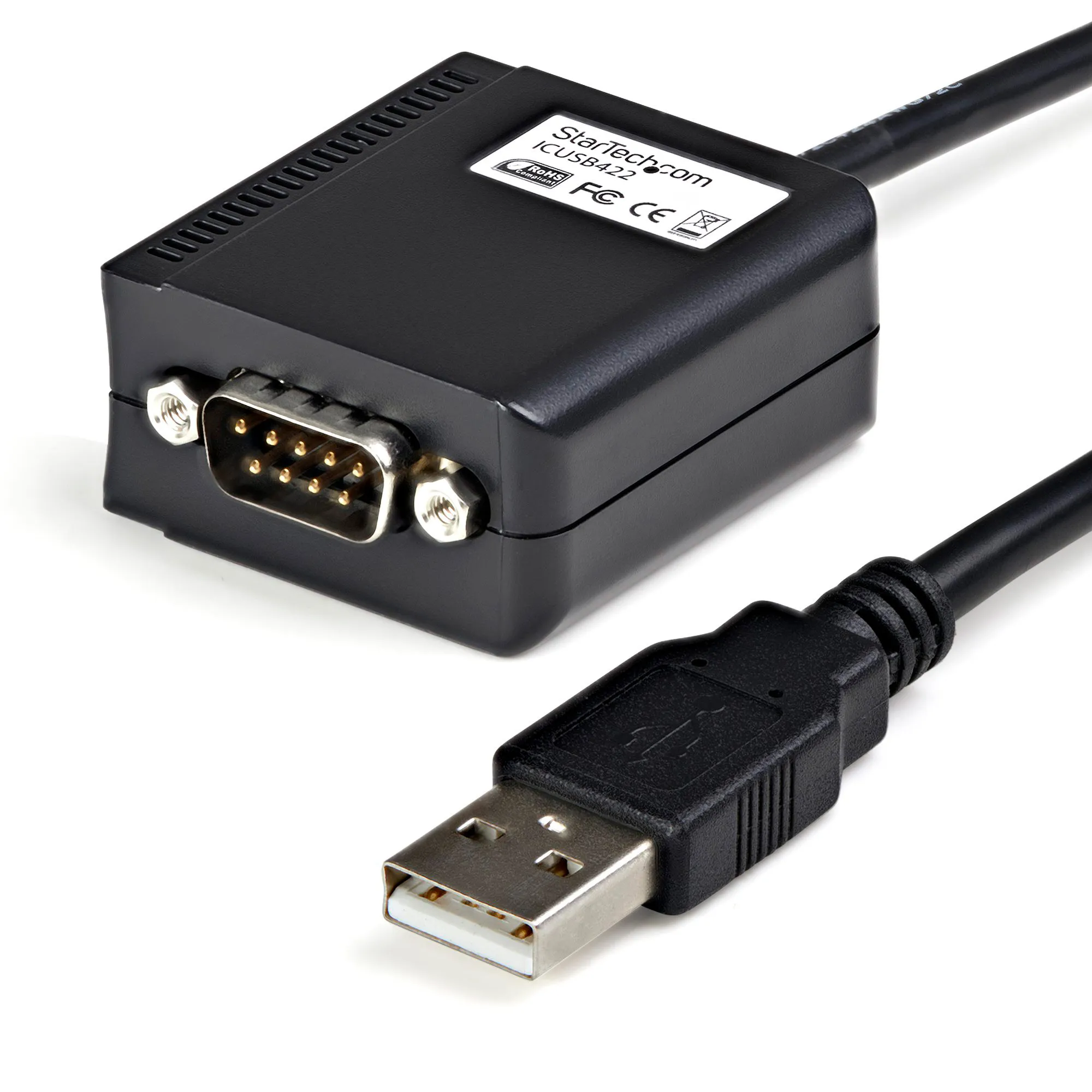 Cable de 1,8mts USB a Serial RS422 y 485 DB9 Retención COM