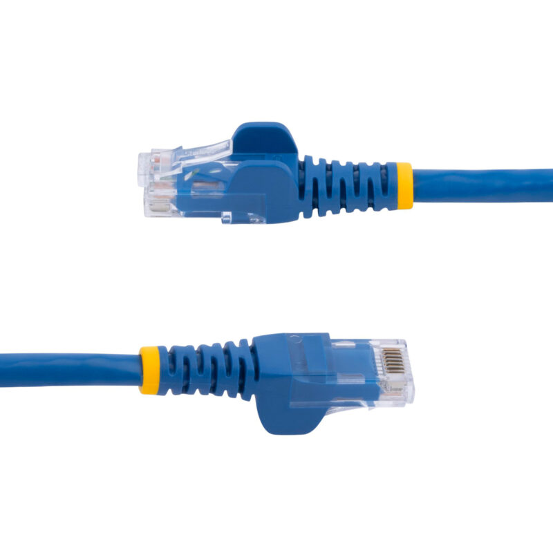 Cable de Red de 50cm Azul Ethernet Snagless Cat6 Gigabit - Imagen 3