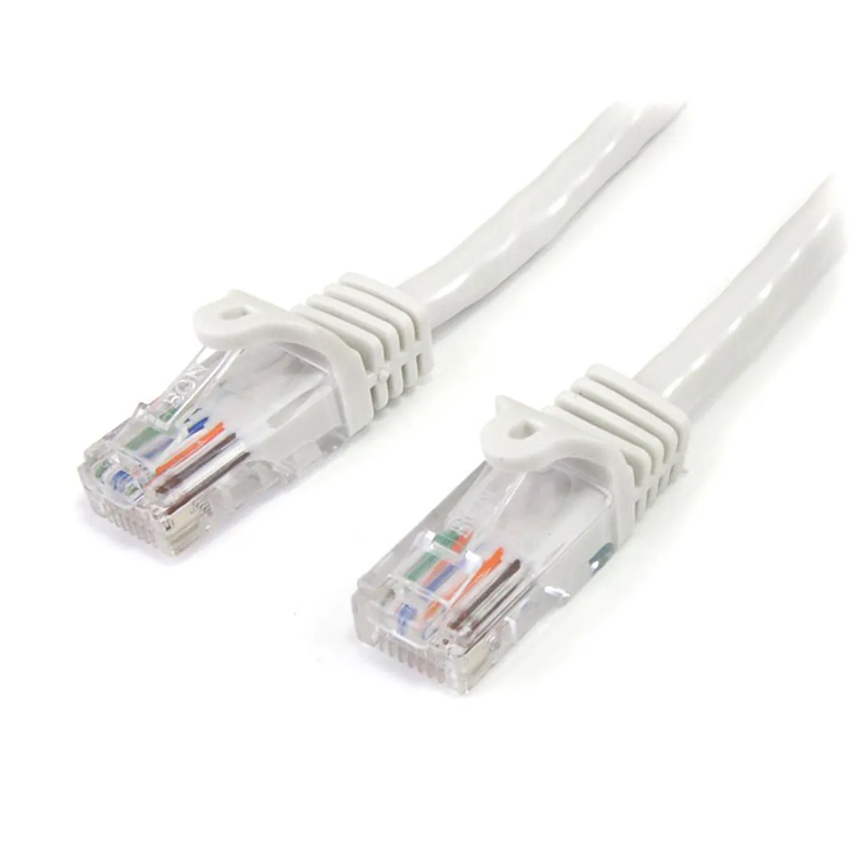 Cable de Red de 50cm Blanco Cat5e Ethernet RJ45
