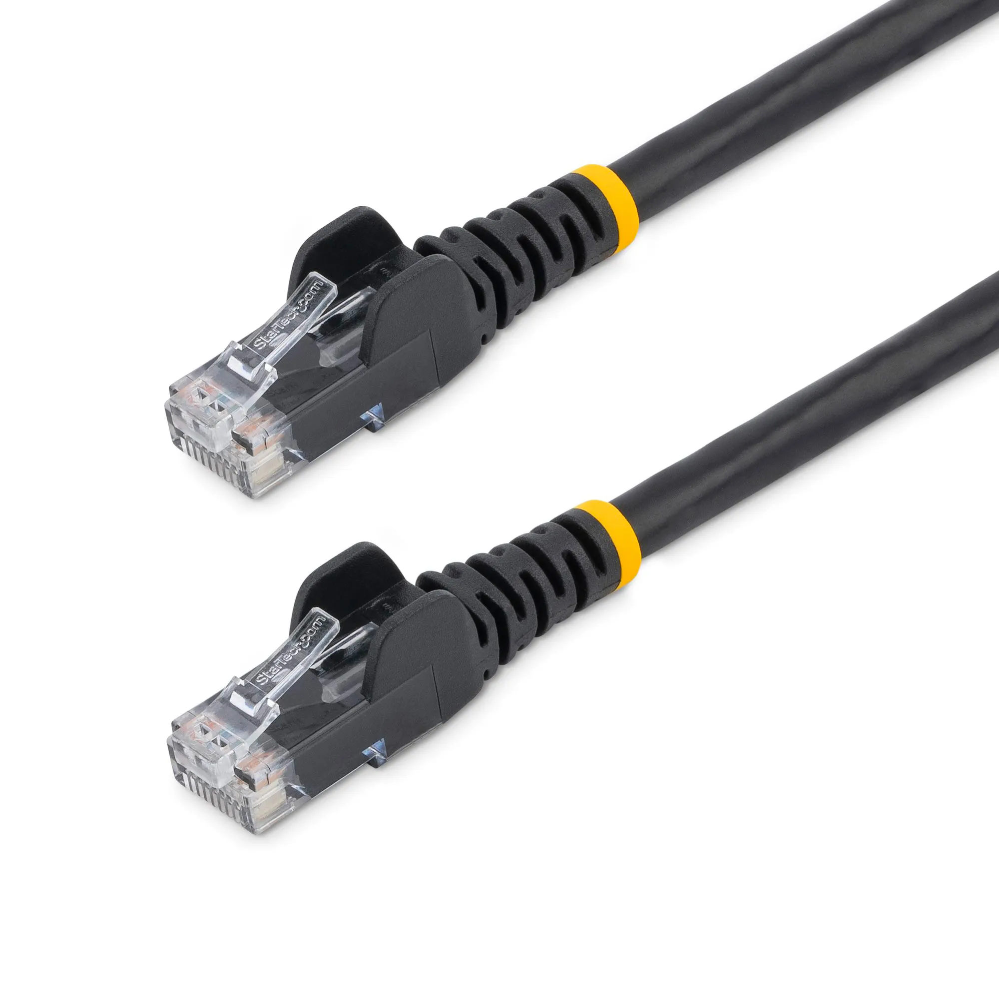 Cable de Red de 5mts Negro Ethernet Snagless Cat6 Gigabit