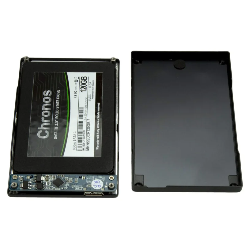 Cofre Externo para DD/SSD de 2,5" USB 3.0 a SATA - Imagen 3