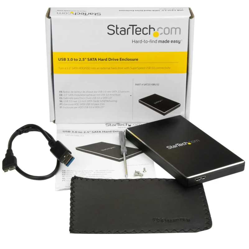 Cofre Externo para DD/SSD de 2,5" USB 3.0 a SATA - Imagen 4